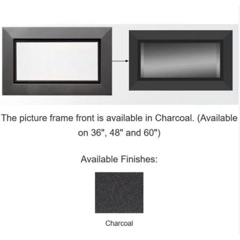Majestic Charcoal Picture Frame Front (Echelon II 36ST) – PFF-36-CH-C
