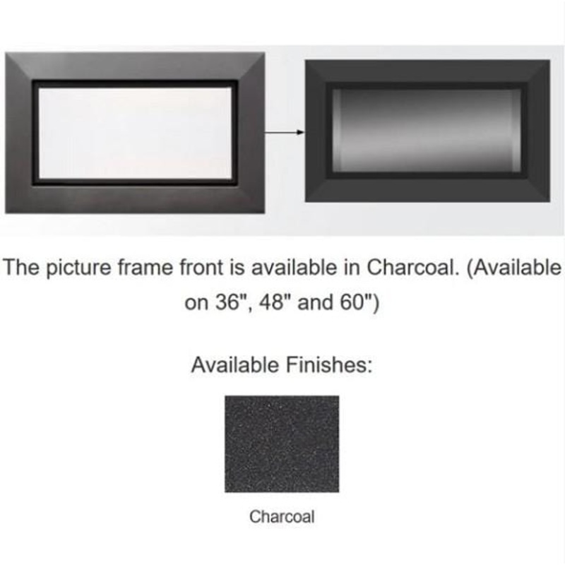 Majestic Charcoal Picture Frame Front – PFF-60-CH-C