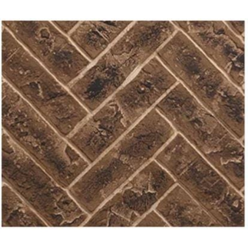 Majestic Tavern Brown Herringbone Interior Brick Panels (Marquis II 36) – BRICKMQ36HB-B