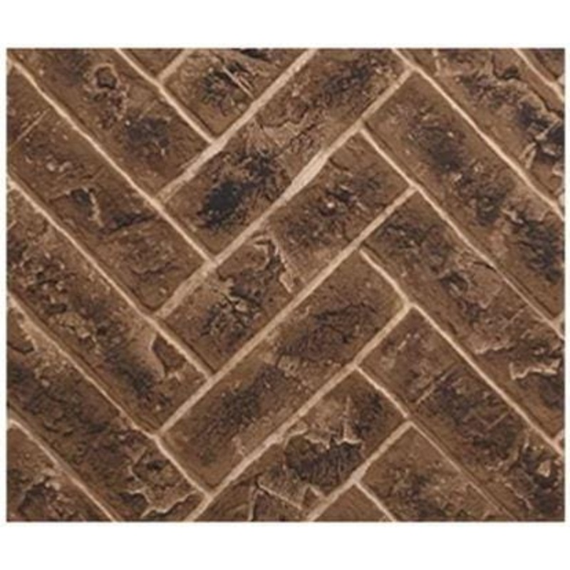 Majestic Tavern Brown Herringbone Interior Brick Panels (Marquis II 42) – BRICKMQ42HB-B