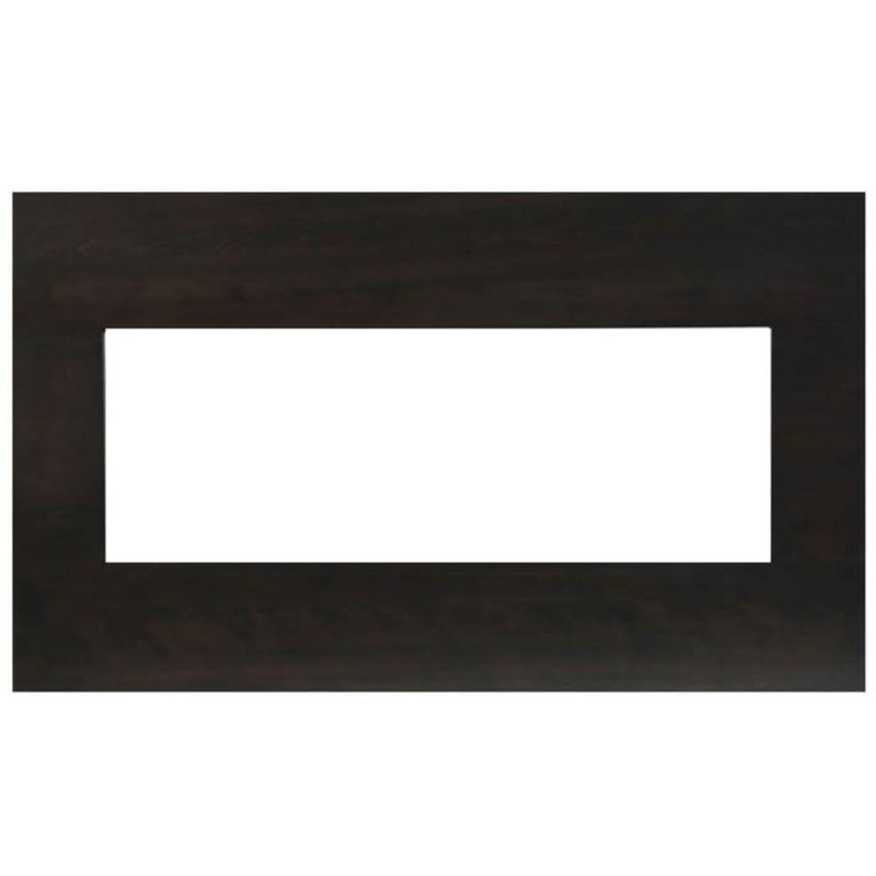 Amantii 40 Knotty Black Wood Mantel Surround (40 Panorama Extra Slim) – MAN-BMKB-XS40