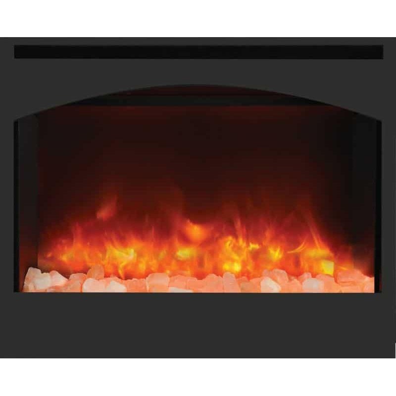 Amantii Arch Steel Surround for Zero Clearance Fireplace Insert – STL-ARCH