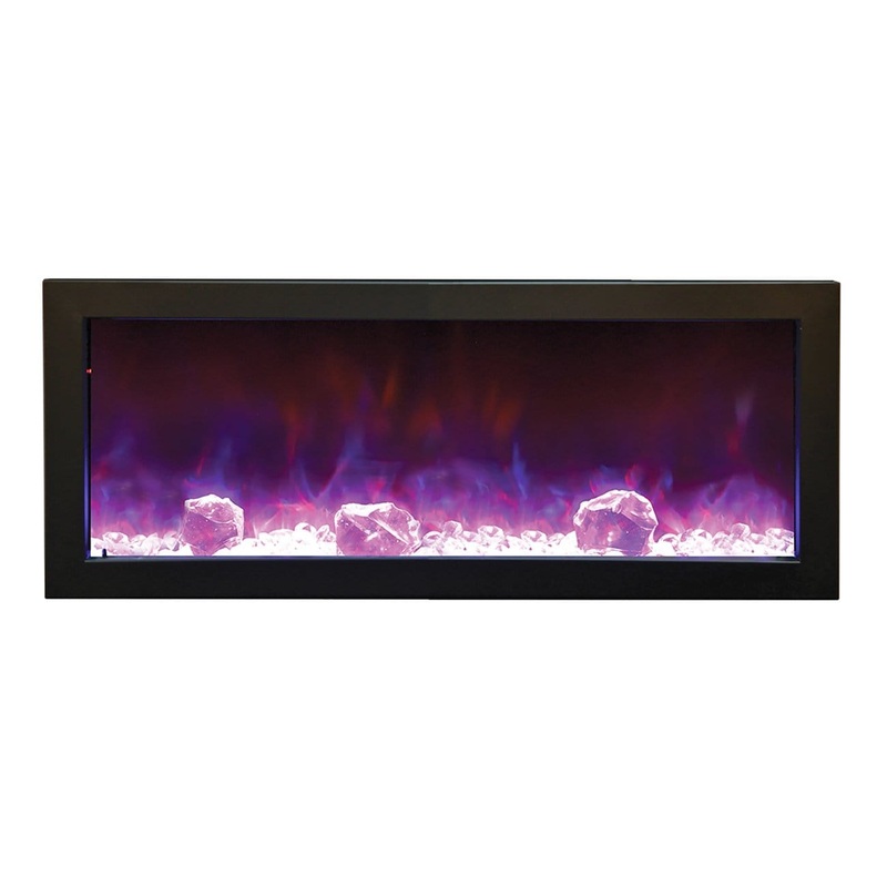 Amantii Panorama Slim 72 Indoor / Outdoor Built-in Electric Fireplace