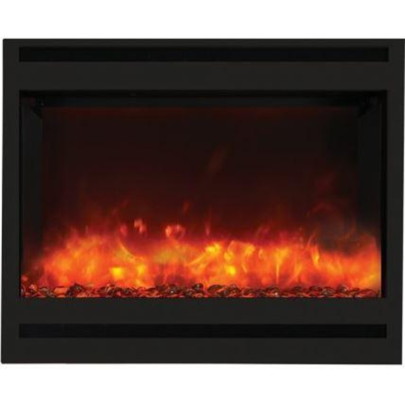 Amantii Steel Surround for Zero Clearance Fireplace Insert – STL-SQ