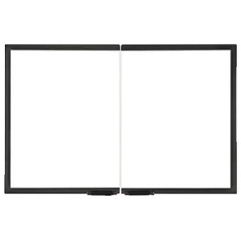 Majestic Black Gasketed Glass Door, Cabinet Style (Heat Circulated model only) (Sovereign 42) – GGD42BK-B