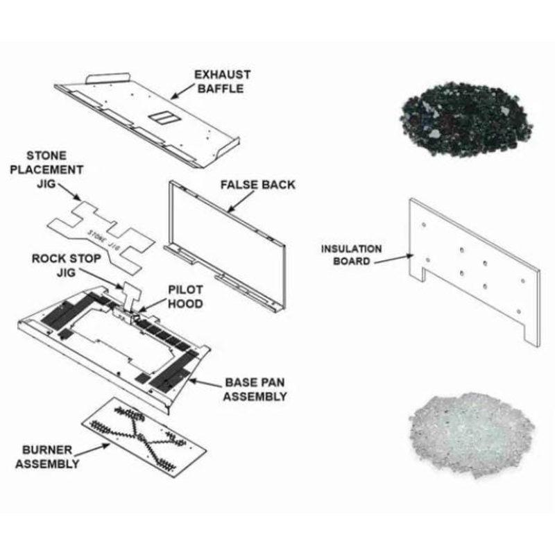 Majestic Contemporary Conversion Kit (Ruby Insert 35) – CKRUBY35