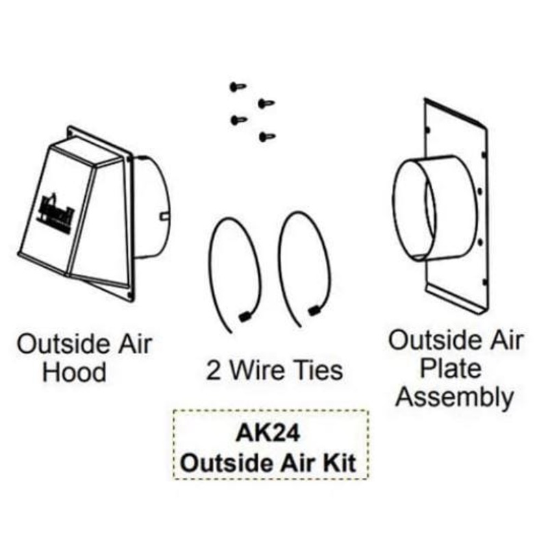 Majestic Outside Air Kit 1 Each – AK24