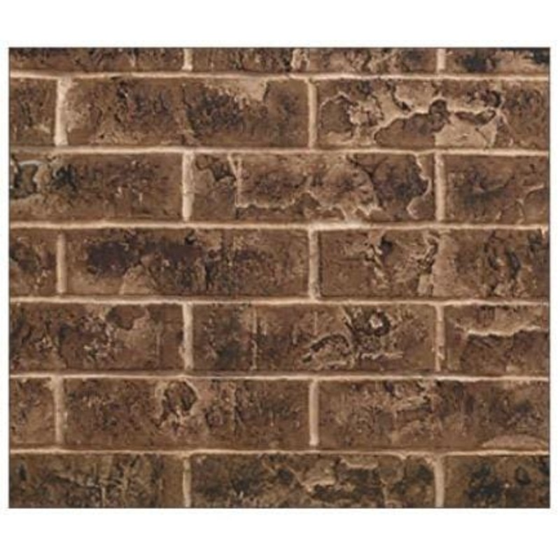 Majestic Tavern Brown Traditional Brick Interior Panels (Ruby Insert 25) – BRICKMI25TB