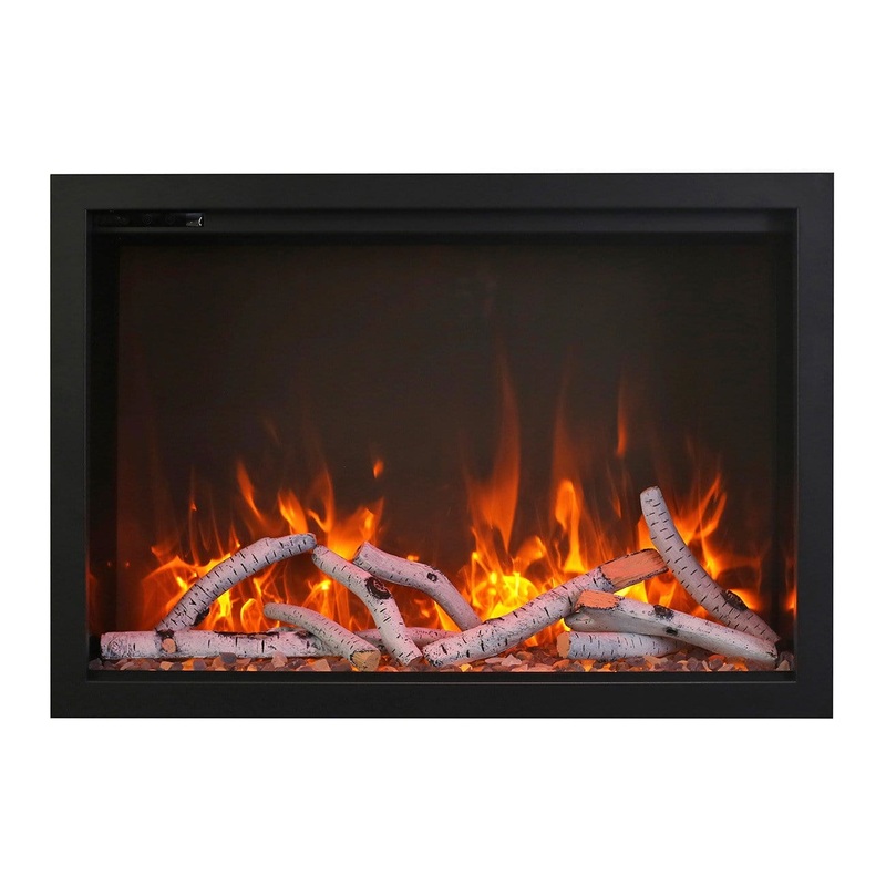 Amantii Traditional Series 38 Indoor / Outdoor Electric Fireplace Insert