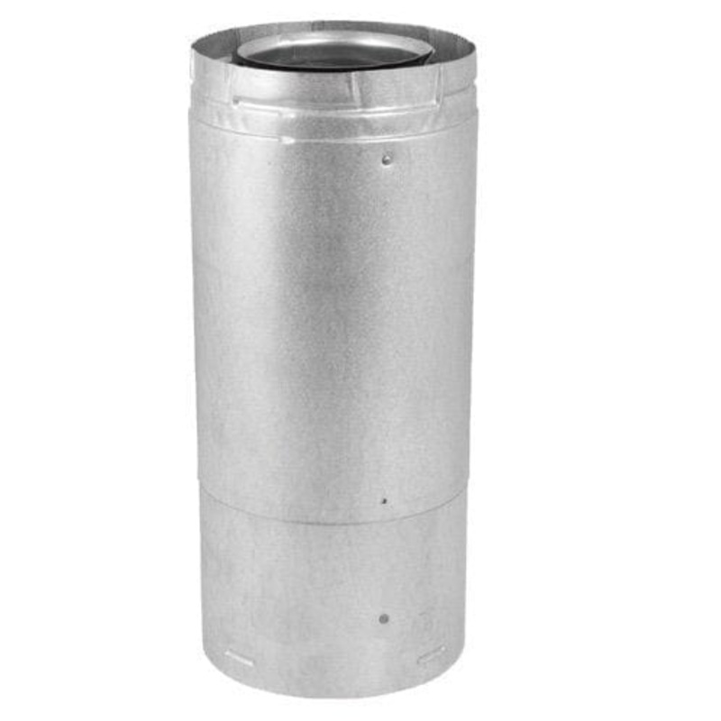 DuraVent 11 – 14 5/8 Adj. Pipe Length w/ Welded Seam – 58DVA-17TA