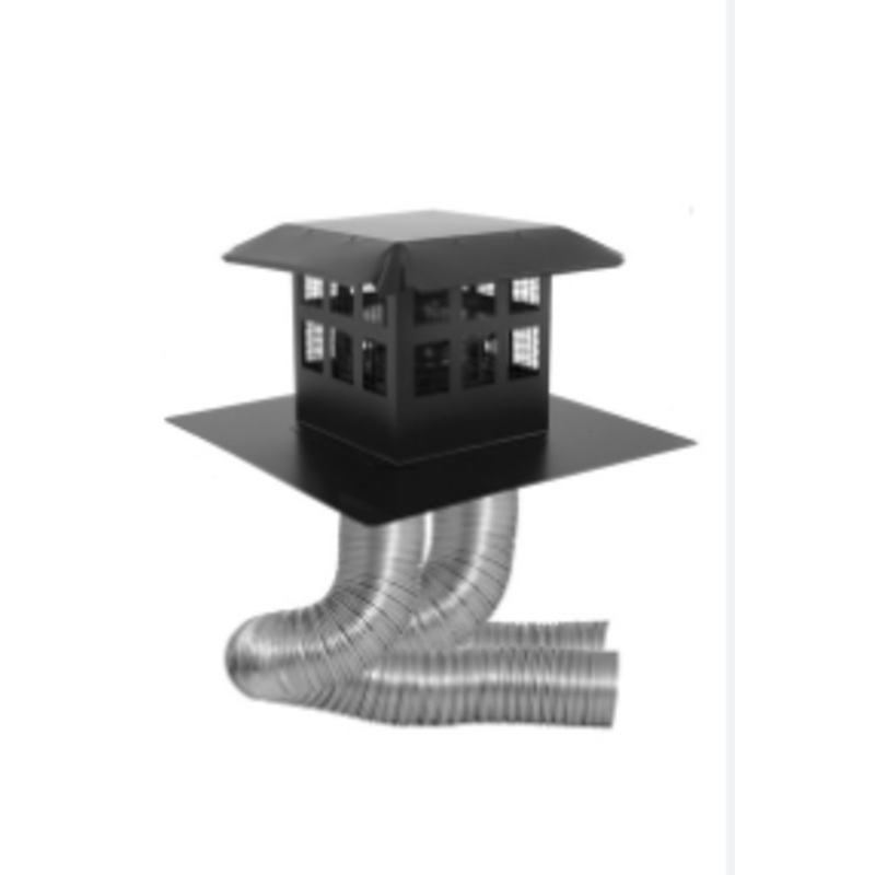 DuraVent 4×6 Flex Kit w/ Prairie Cap – 46DVA-CL34P