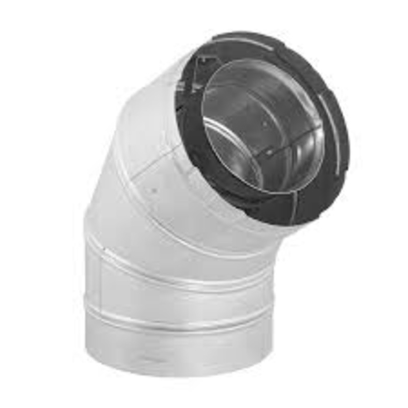 DuraVent 5×8 Diameter 60 Deg. Elbow – 58DVA-E60