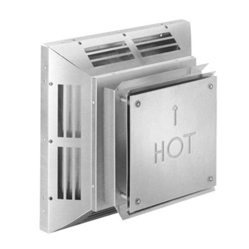 DuraVent Square Horizontal Termination Cap (Aluminum) – 58DVA-HC