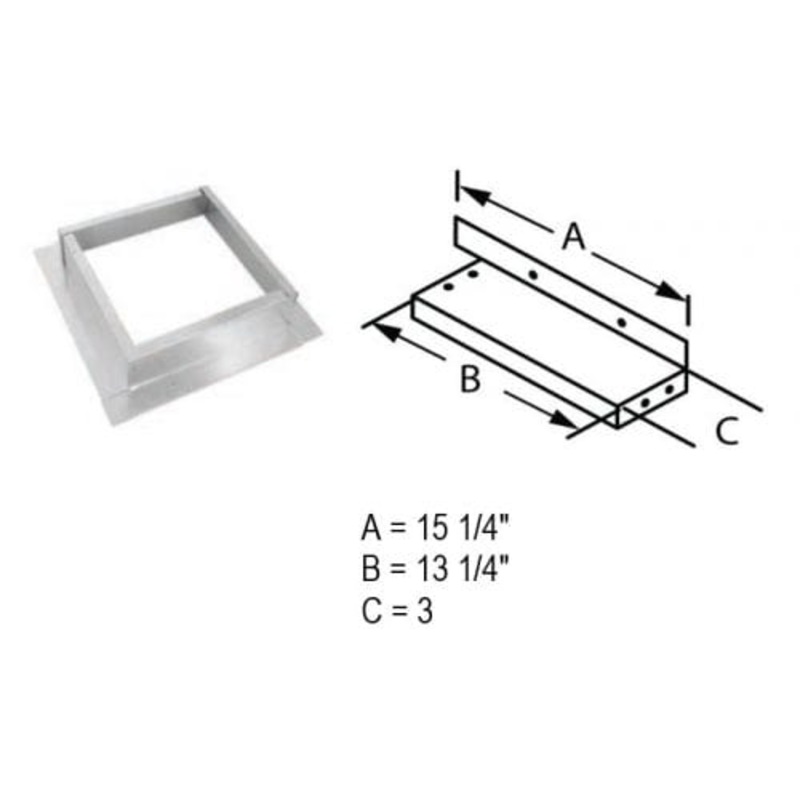 DuraVent Vinyl Siding Standoff Kit – 46DVA-VSK