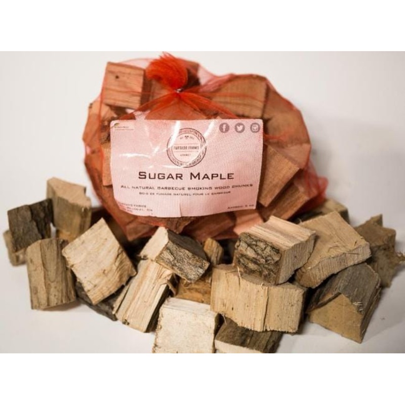 Furtado Farms Wood Chunks (Sugar Maple – 6 kg.)