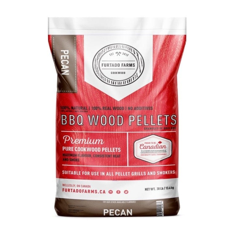 Furtado Farms Wood Pellets (Pecan – 30 lb.)