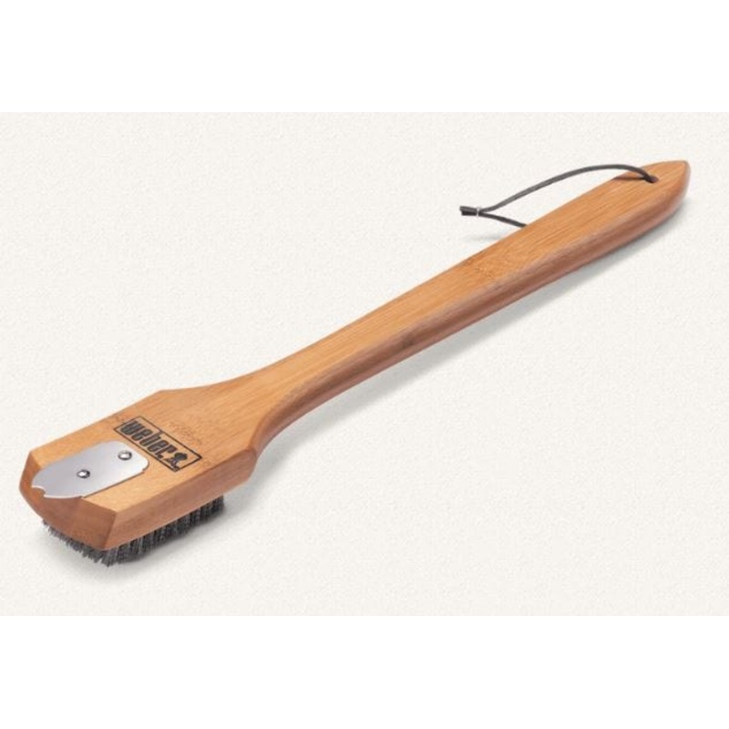 Weber Bamboo Grill Brush|18″