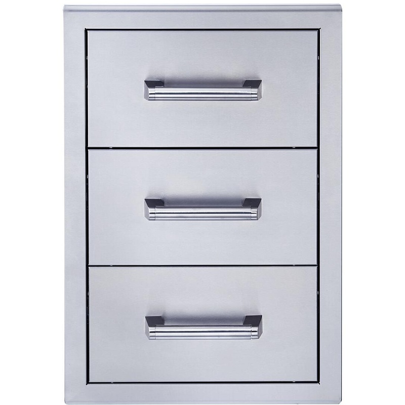 Primo 18 Stainless Steel Triple Drawer – BSAW1826T