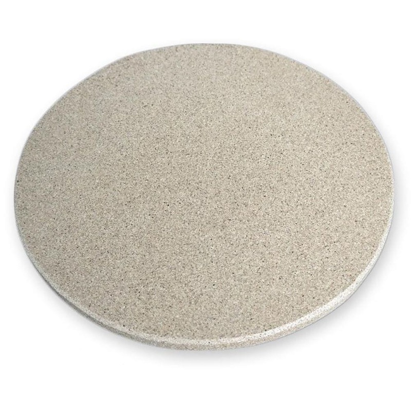 Primo 19 Fredstone Natural Finish Round Baking Stone for Oval XL Grills – PG00353