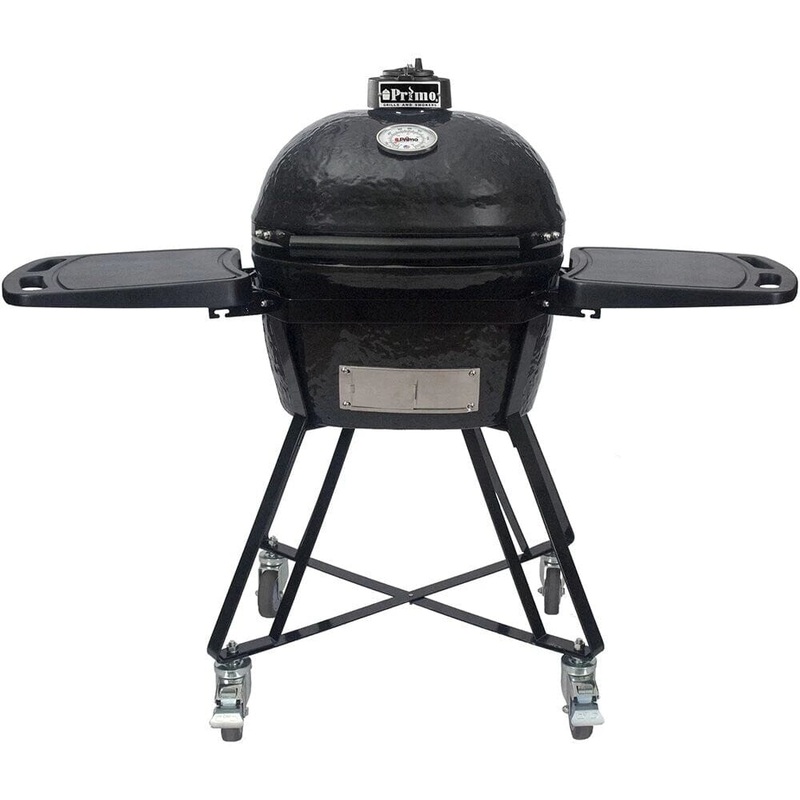 Primo 21 Oval Junior All-In-One Ceramic Kamado Egg Charcoal Grill