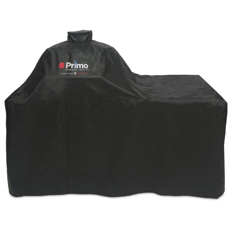 Primo Grill Cover for Oval XL 400 Grills with Countertop Table – PG00422