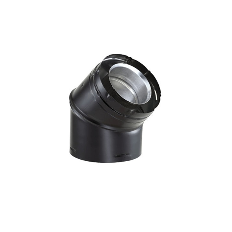 DuraVent 45 Deg. Elbow (Black) – 46DVA-E45B