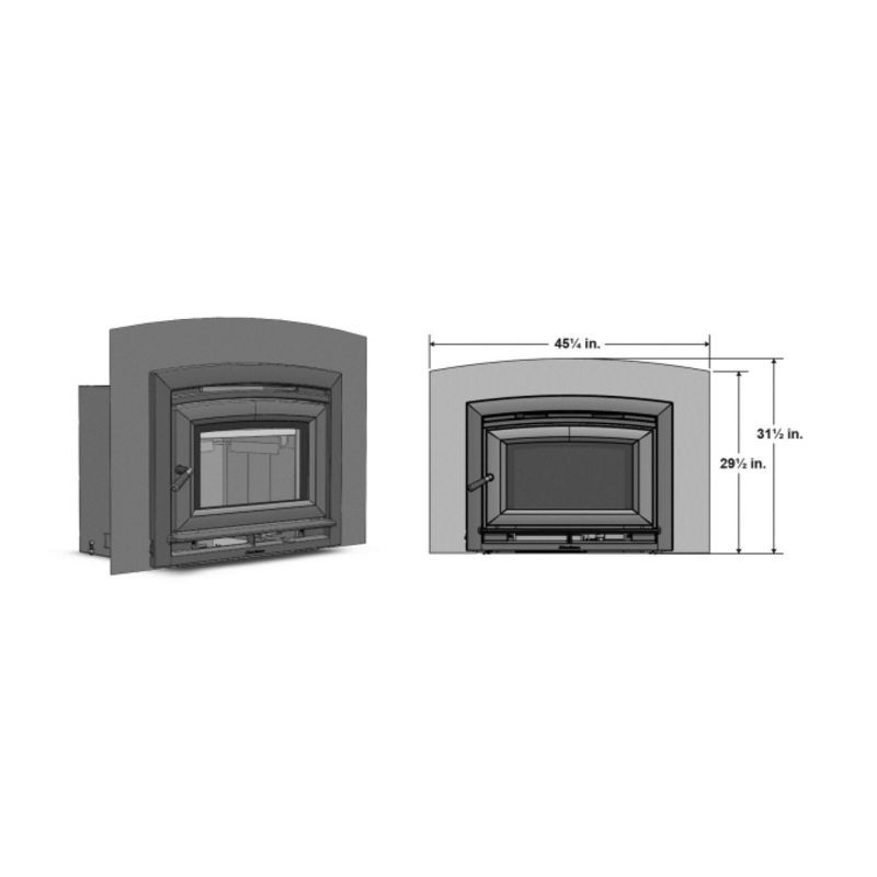 Hearthstone Steel Surround (Green Mountain 70) – 94-5950110