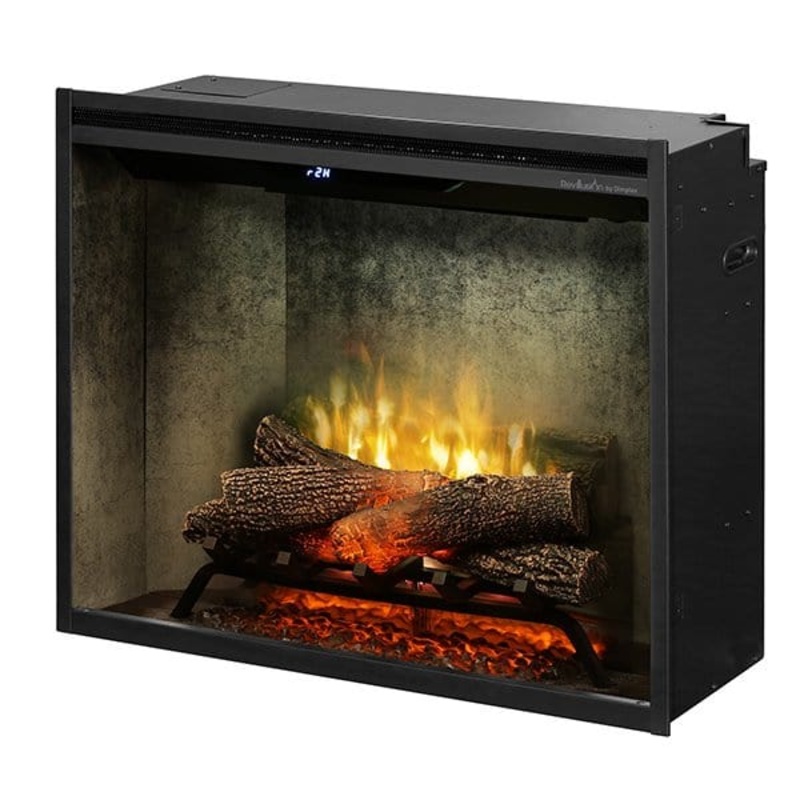 Dimplex Revillusion 30 Electric Fireplace (Weathered Concrete) – RBF30WC-FG