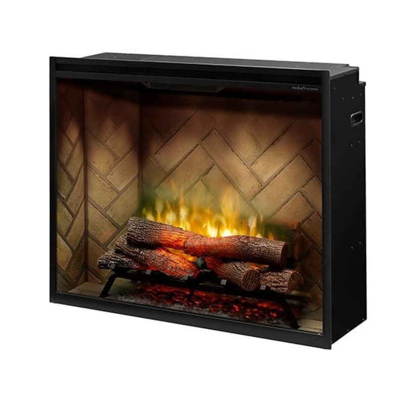 Dimplex Revillusion Portrait 36 Electric Fireplace (Herringbone) – RBF36P-FG
