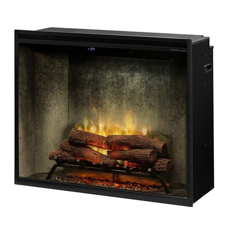 Dimplex Revillusion Portrait 36 Electric Fireplace (Weathered Concrete) – RBF36PWC-FG