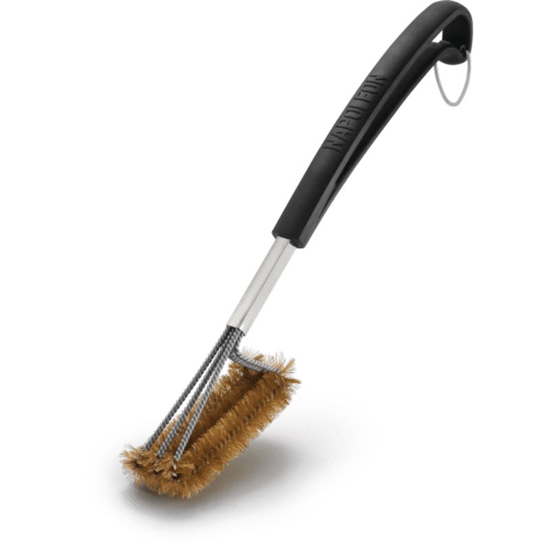 Napoleon Triple-Row Grill Brush with Brass Bristles – 62062