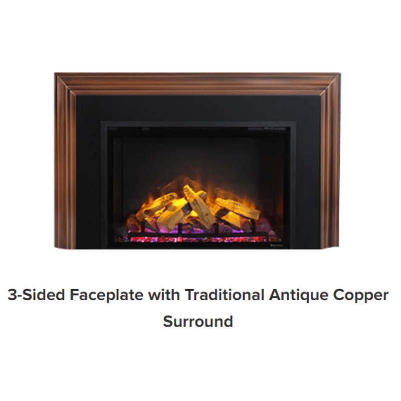 Regency Traditional Premium 3-Sided Trim (Brushed Antique Copper) – 311-928