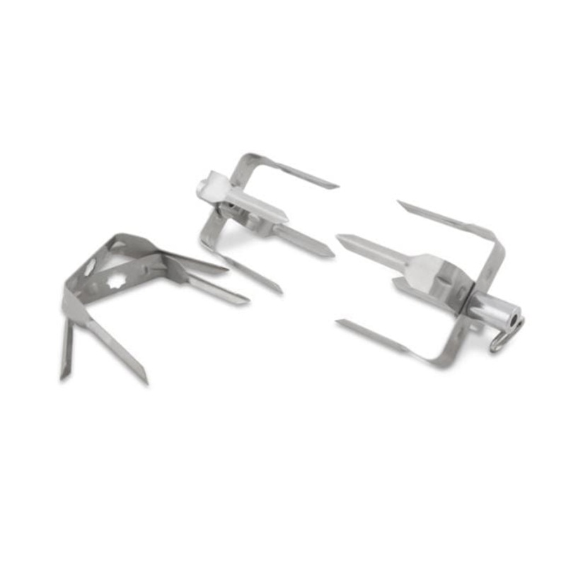 Broil King Stainless Steel Mega Rotisserie Forks – 50500