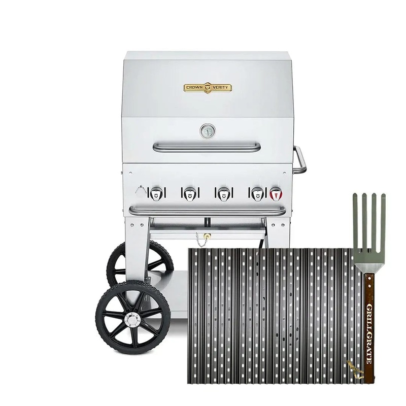 GrillGrate Custom Cut Set (Crown Verity 30) – CC20.875-24-5G