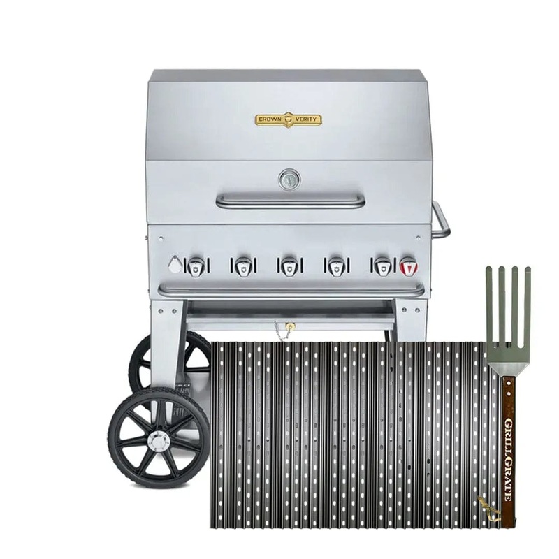 GrillGrate Custom Cut Set (Crown Verity 36 Grills) – CC20.875-24-6G
