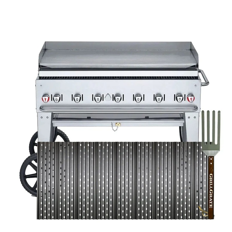 GrillGrate Custom Cut Set (Crown Verity 48 Grill) – CC20.875-24-9