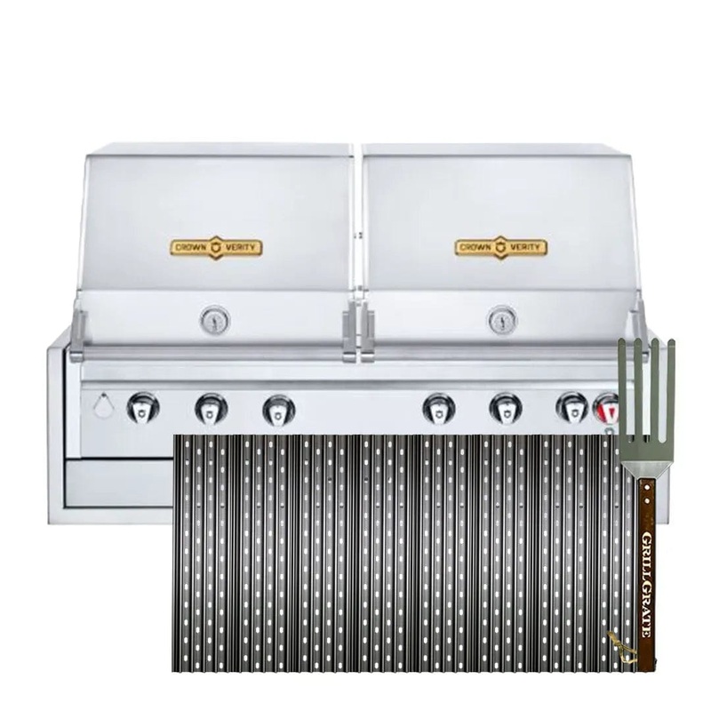 GrillGrate Custom Cut Set (Infinite Series 48 Dual Dome) – CC20.875-24-8