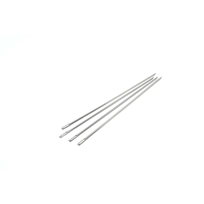 GrillPro 15 V-Shaped Stainless Steel Skewers (4-Piece) – 46074