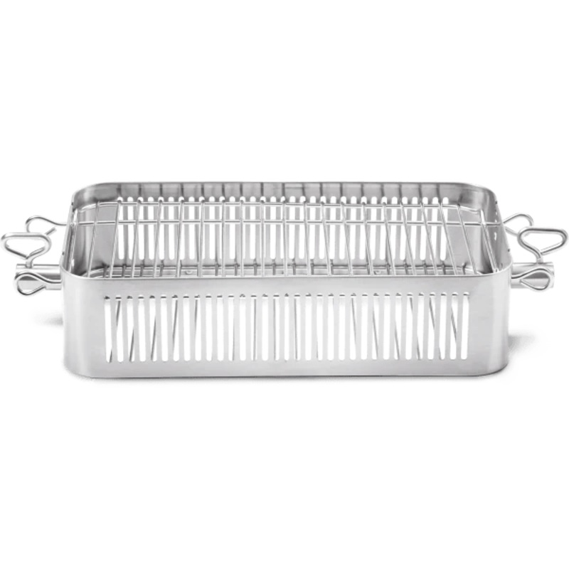 Napoleon Adjustable Stainless Steel Rotisserie Basket – 57013