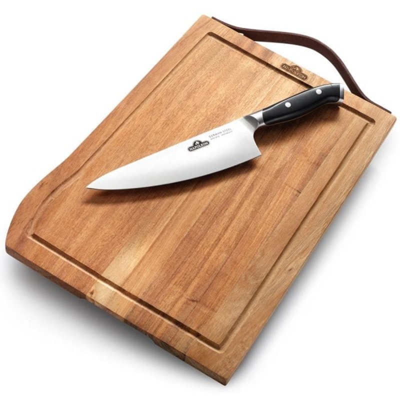 Napoleon Premium Cutting Board and Knife Set – 70066