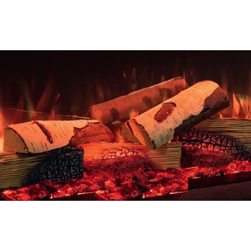 Regency Onyx Birch Log Set (EX150) – 928-822