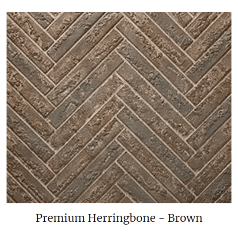 Majestic Brown Herringbone Refractory (Courtyard 42) – ODCOUG-42BHR