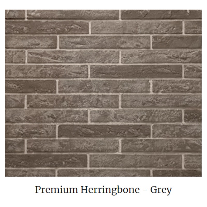 Majestic Grey Herringbone Refractory (Courtyard 36) – ODCOUG-36GHR