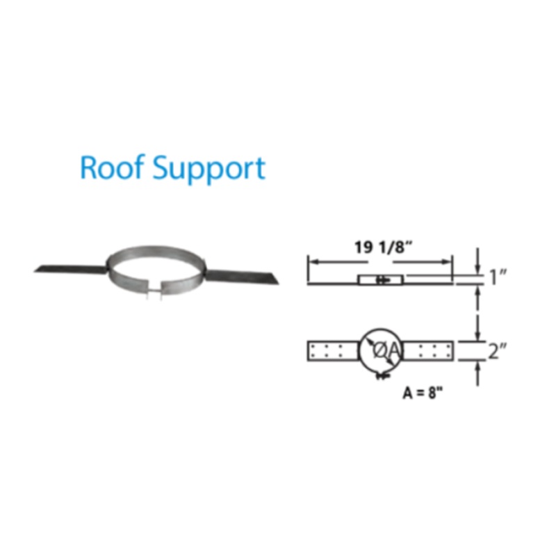 5X8 Diameter  Roof Support