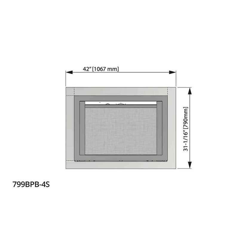 Valor 4-Sided Backing Plate – 799-BPB-4S