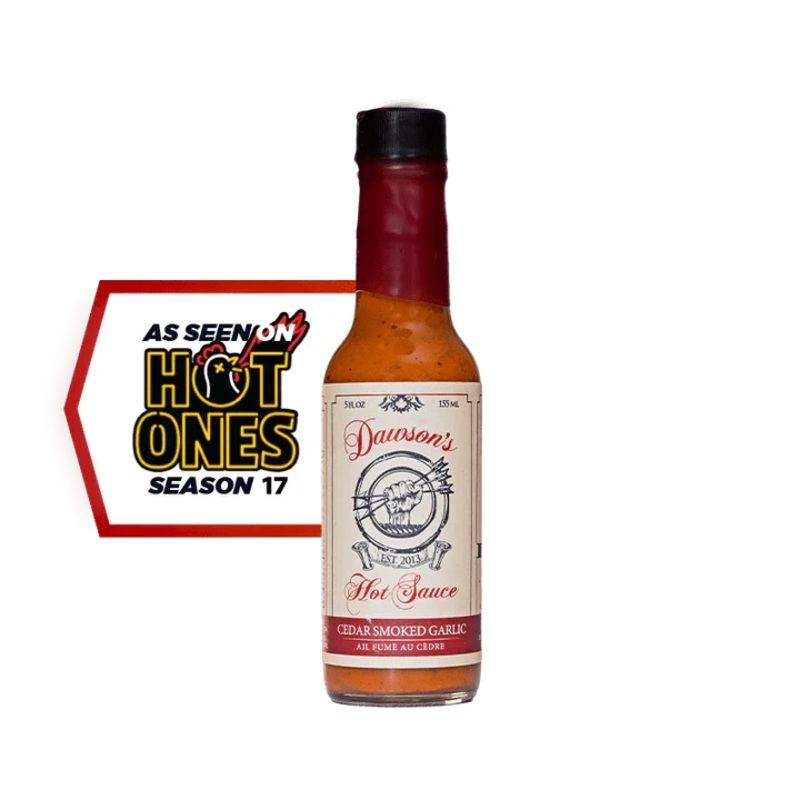 Dawson’s Hot Sauce – Cedar Smoked Garlic