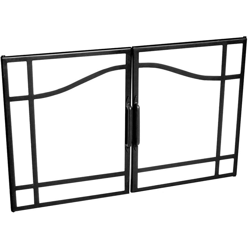 Dimplex Swing Glass Door w/ Black Accents (BF33DXP) – BFSDOOR33BLK