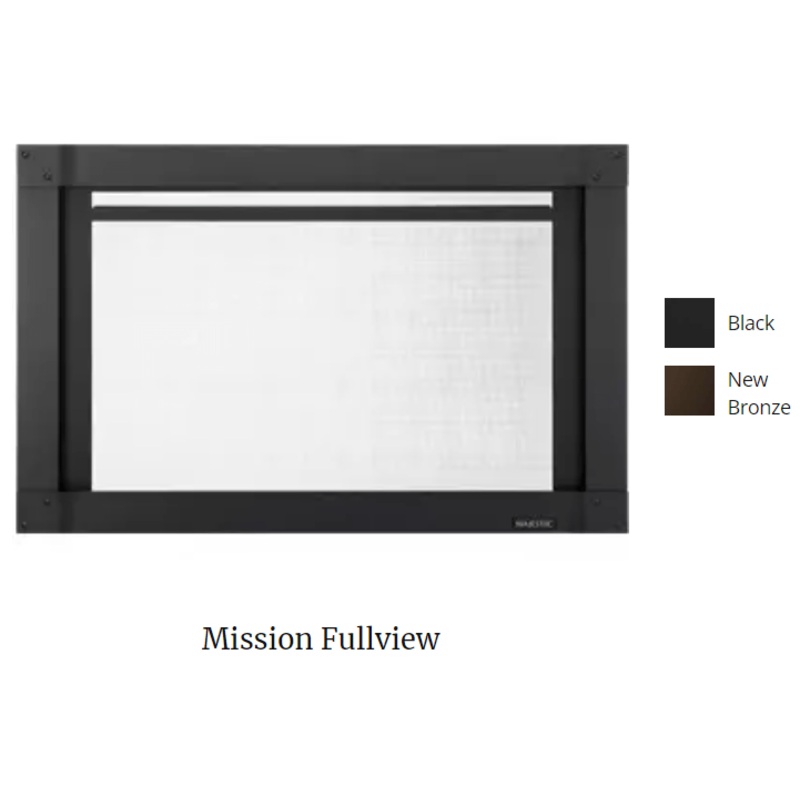 Majestic Mission Full View 30 Screen Front (New Bronze) – MFV-TRI30-NB