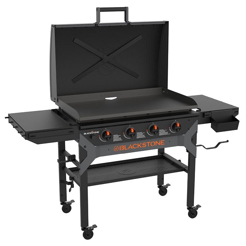 Blackstone Iron Forged 36 Griddle Cooking Station (w/Hood and Omnivore Top)