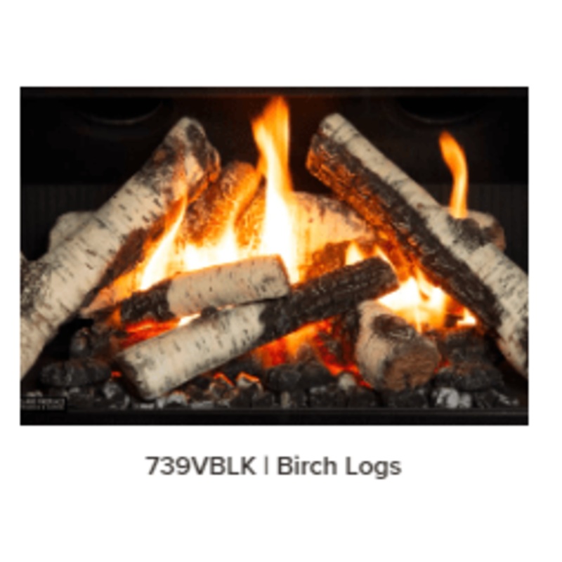 Valor Birch Log Set (739VN / VP) – 739VBLK